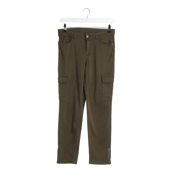 Pants in Green, Cotton, Marc Cain Sports