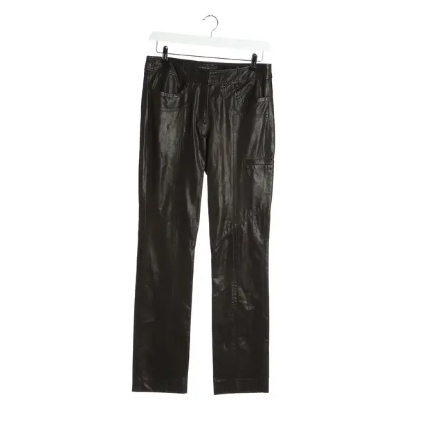 Pants in Brown, Leather, Marc Cain