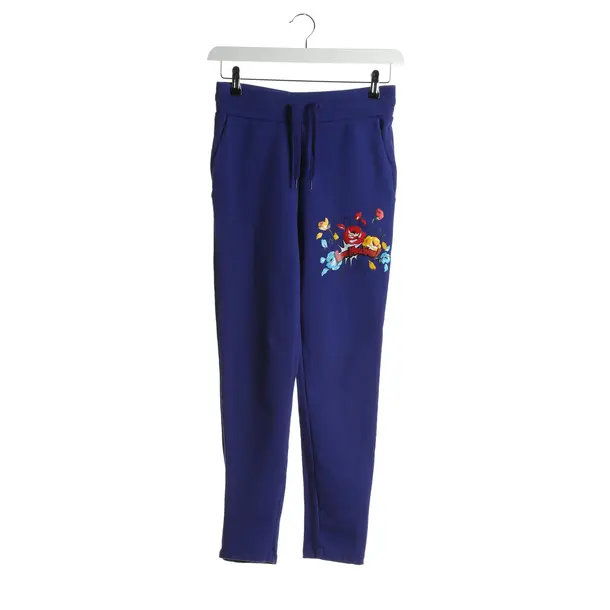 Jogginghose in Blau, Baumwolle, Love Moschino