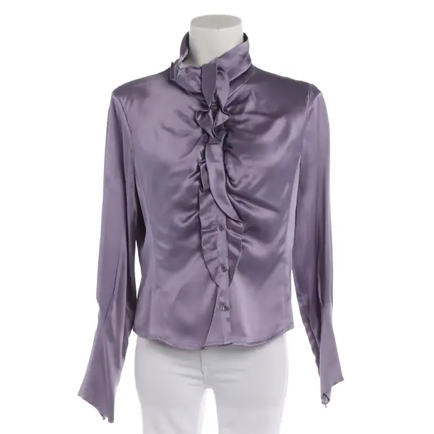 Blouse, in Purple, Silk, Hugo Boss Black Label