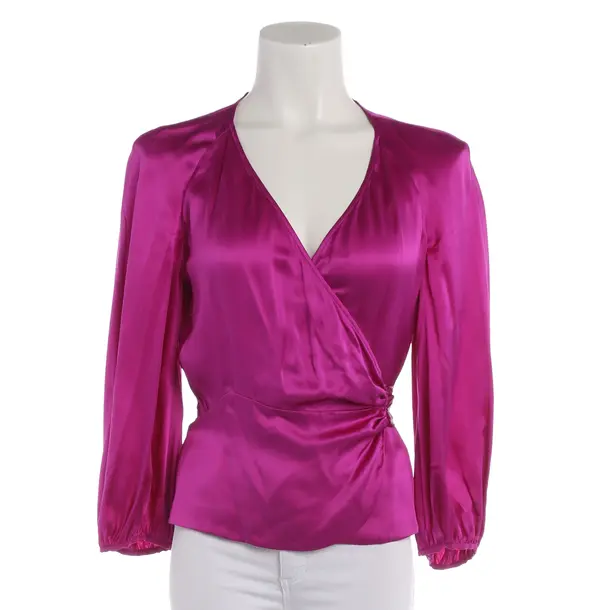 Blouse in Purple, Silk, Diane von Furstenberg