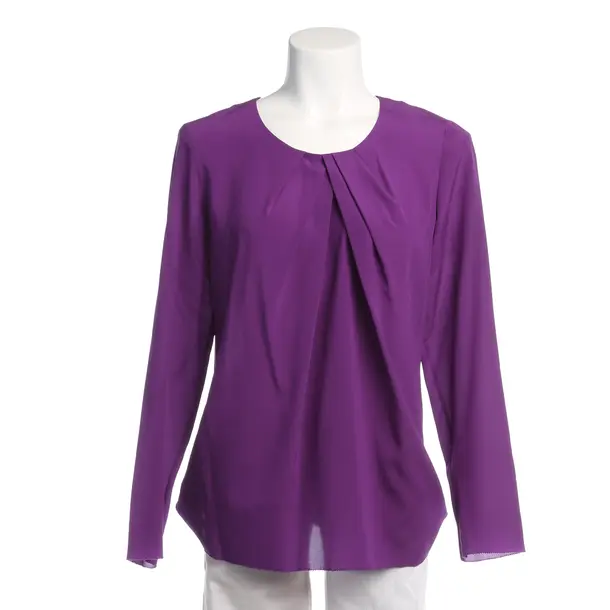 Bluse in Lila, Seide, Hugo Boss Black Label