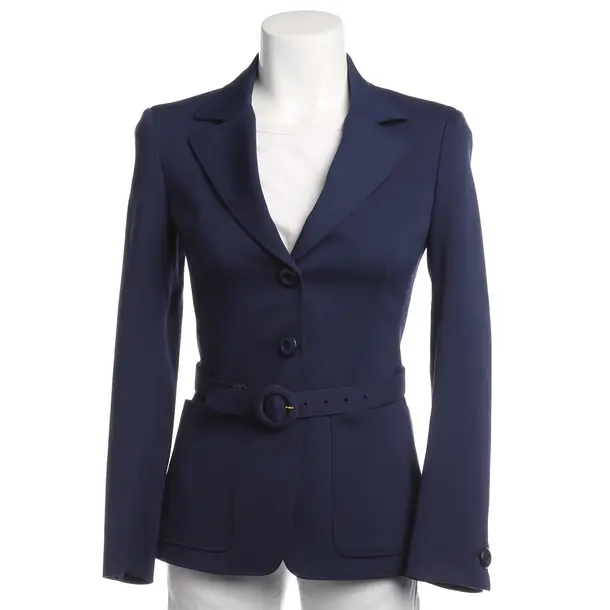 Blazer in Blue, Cotton, Prada