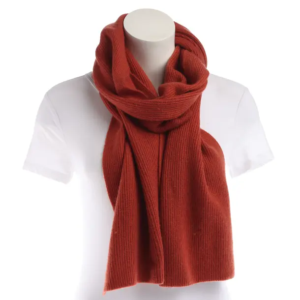 Scarf in Orange, Cashmere, Marc Cain
