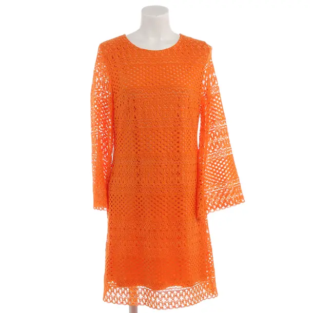 Kleid in Orange, Polyester, Ana Alcazar