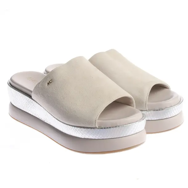 Heeled Sandals in White, , Marc Cain