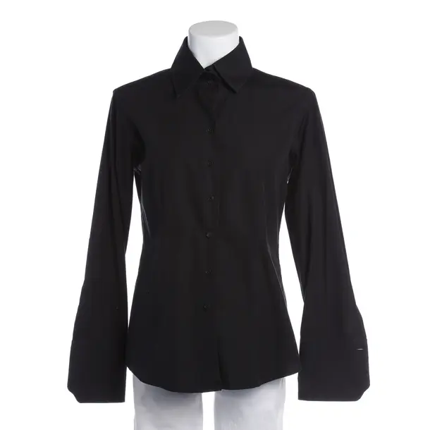Bluse in Schwarz, Baumwolle, Van Laack