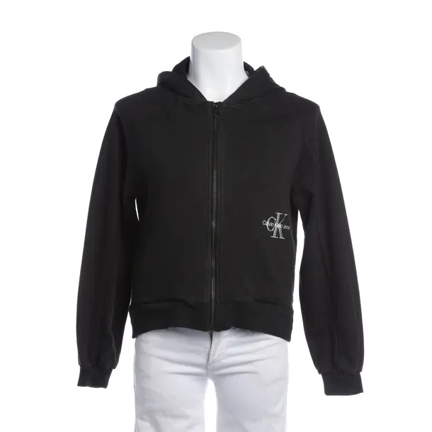 Sweatjacke in Grau, Baumwolle, Calvin Klein