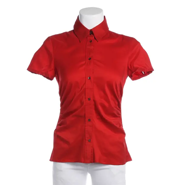 Bluse in Rot, Baumwolle, Hugo Boss Black Label