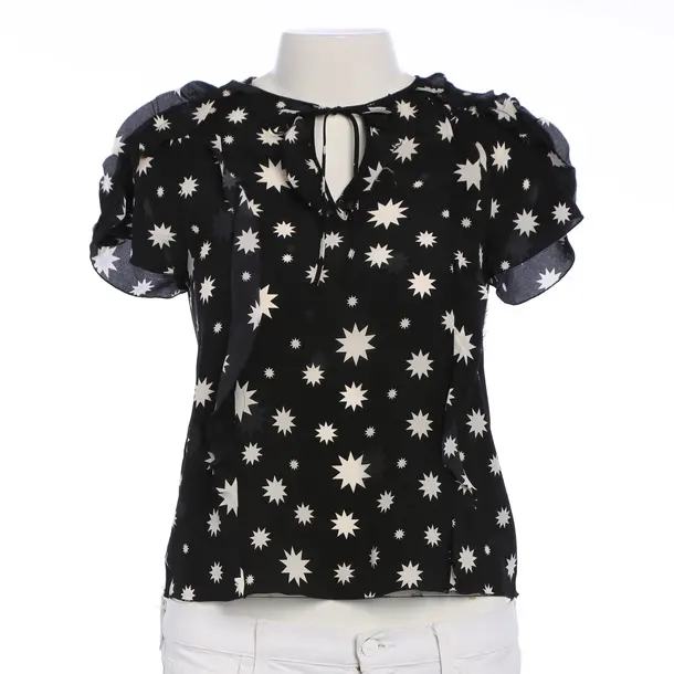 Bluse in Schwarz, Seide, Red Valentino
