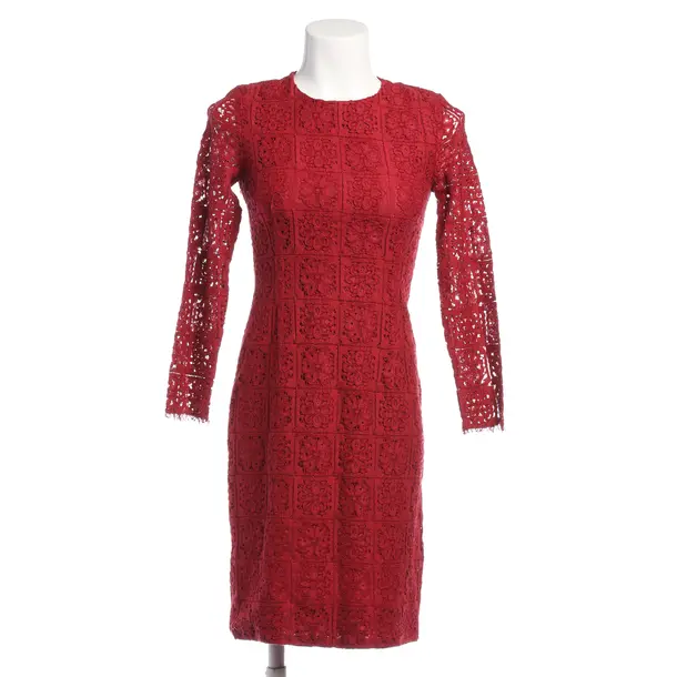 Kleid in Rot, Viskose, Carolina Herrera