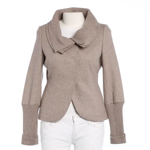 Übergangsjacke in Braun, Wolle, Brunello Cucinelli