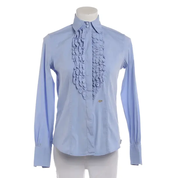 Blouse in Blue, Cotton, Le Sarte Pettegole