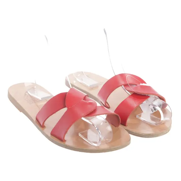 Sandals in Red, , Ancient Greek Sandals