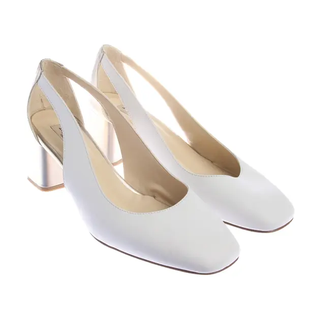 Pumps in Weiß, , repetto