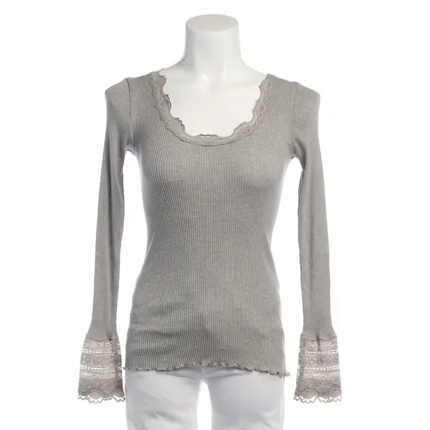 Long Sleeve Shirt in Gray, Cotton, Rosemunde