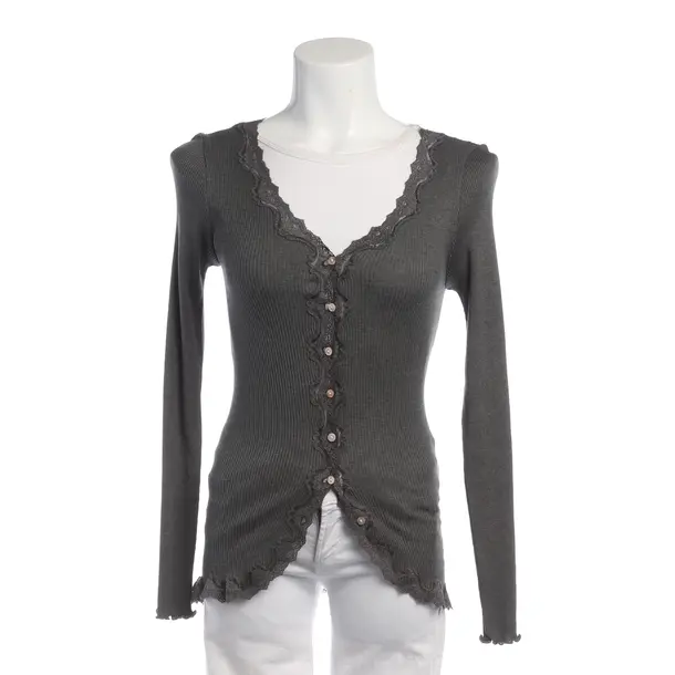Cardigan in Gray, Silk, Rosemunde