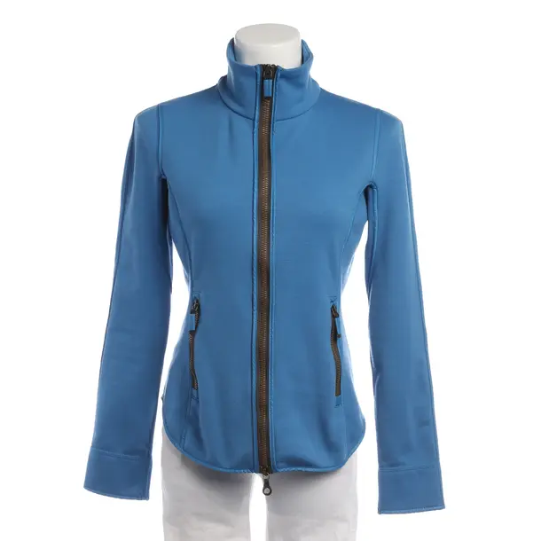 Zip-up Hoodie in Blue, Polyester, Frauenschuh