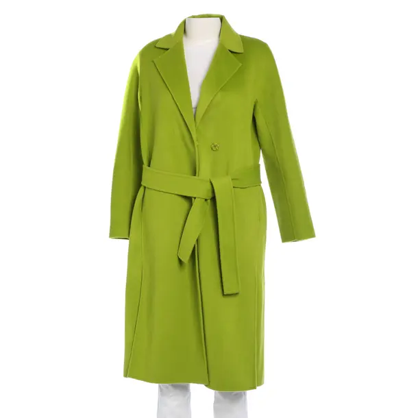 Mid-Season Coat in Green, Wool, Marc Cain