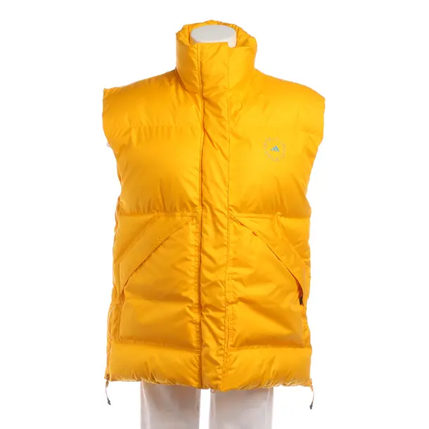 Gilet, in Arancione, Poliestere, Adidas di Stella McCartney