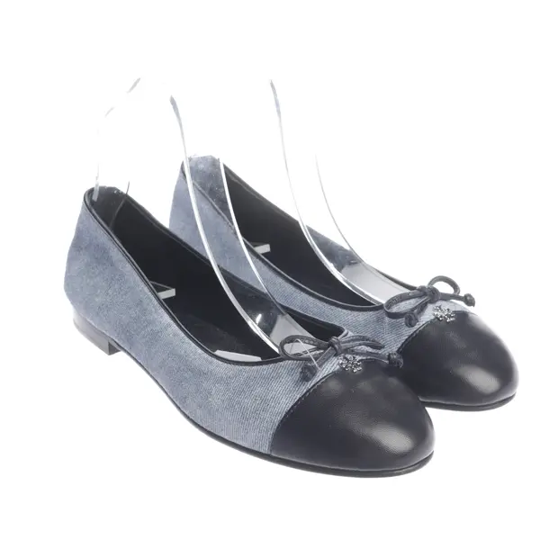 Ballet Flats in Blue, , Tory Burch