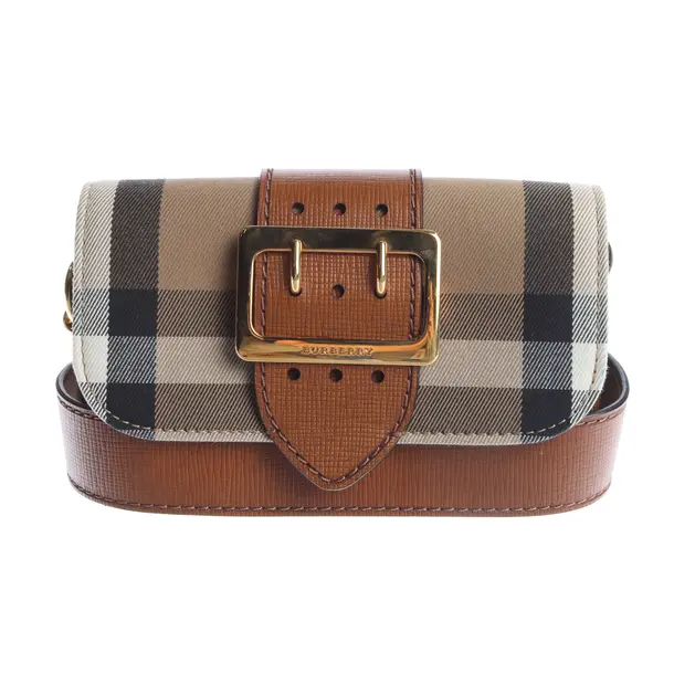 Shoulder Bag in Multicolored, Cotton, Burberry