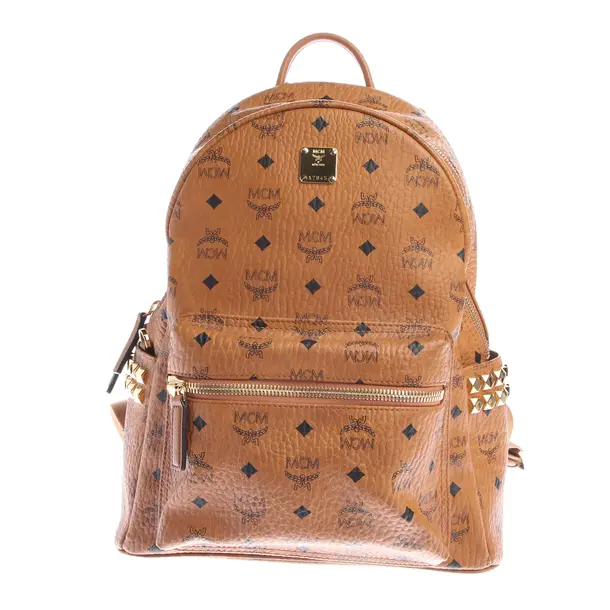 Rucksack in Braun, Leder, MCM