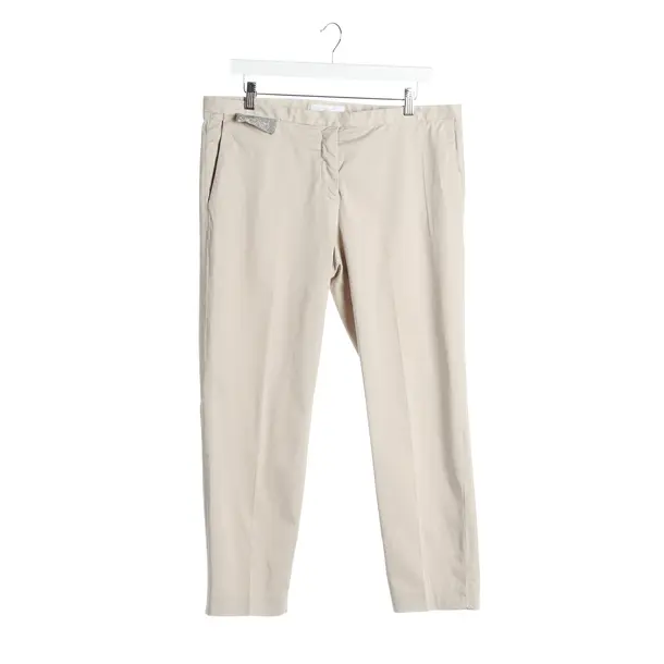 Pants in White, Cotton, Fabiana Filippi