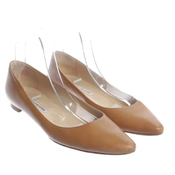 Halbschuhe in Braun, , Manolo Blahnik