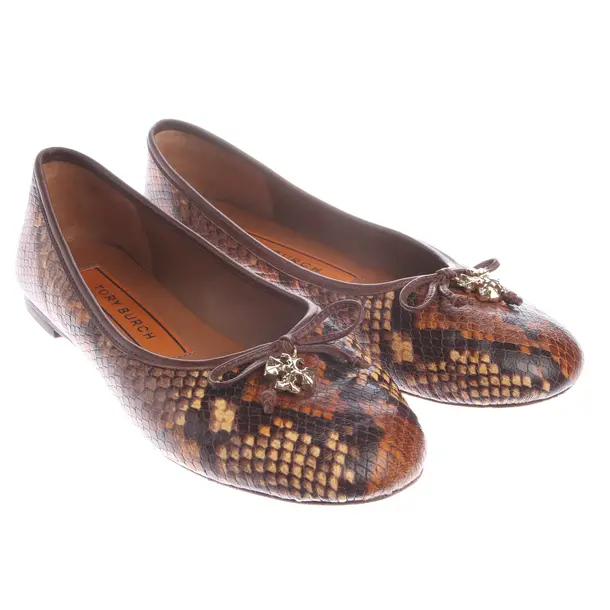 Ballet Flats in Brown, , Tory Burch