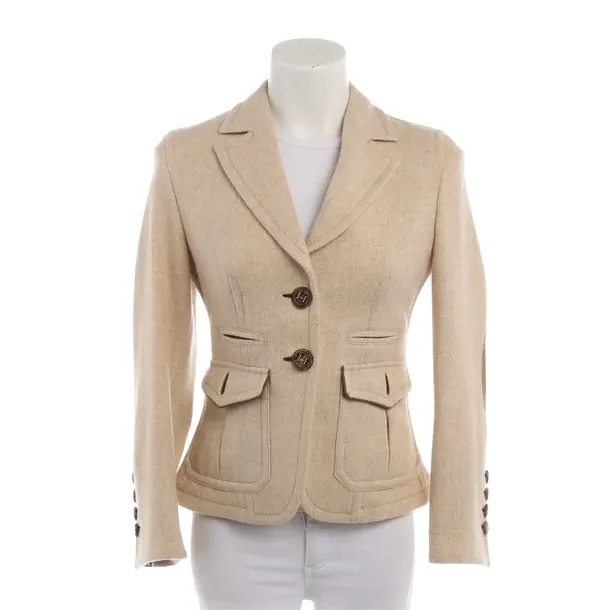 Blazer in White, Wool, Habsburg
