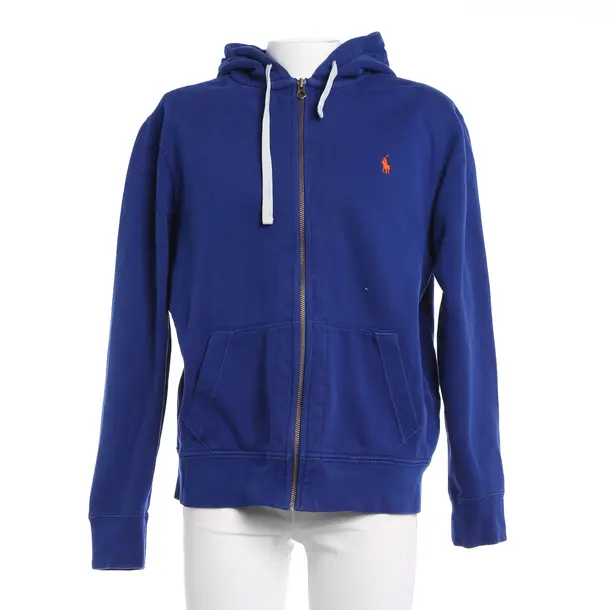Zip-Up Hoodie in Blue, Cotton, Polo Ralph Lauren