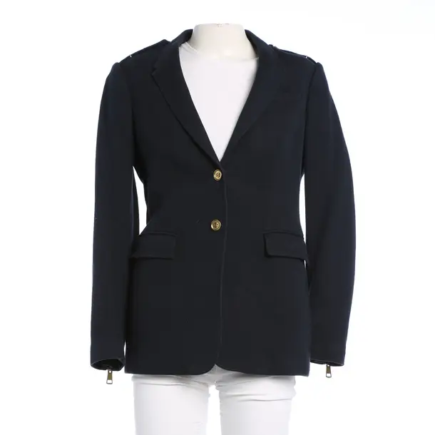 Blazer, in Navy, Cotton, Burberry Brit