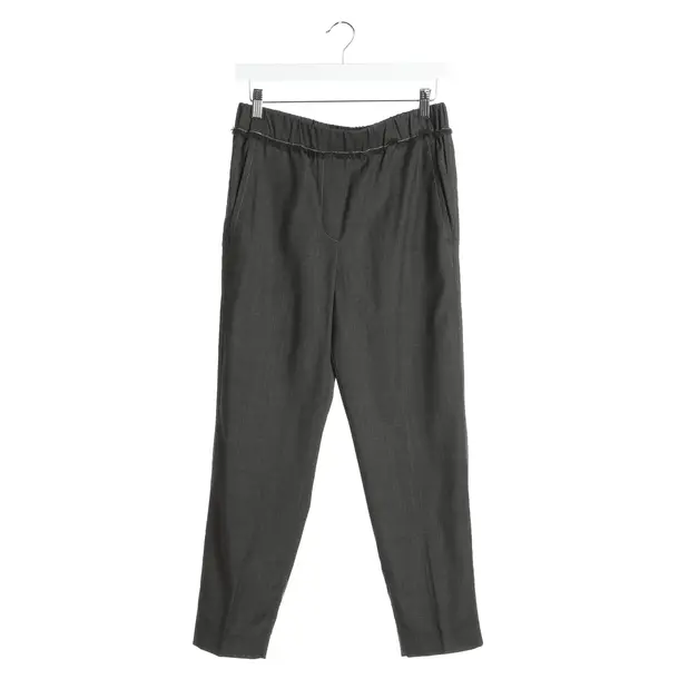 Pants in Gray, Wool, Brunello Cucinelli