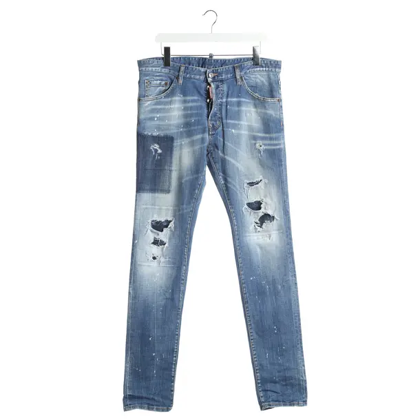 Jeans Slim Fit in Blau, Baumwolle, Dsquared
