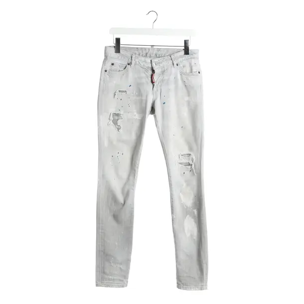 Jeans Skinny in Grau, Baumwolle, Dsquared