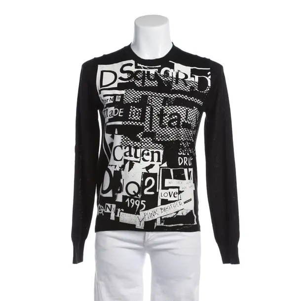 Pullover in Schwarz, Polyacryl, Dsquared