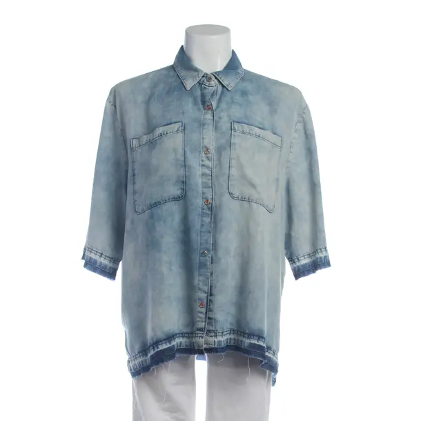 Blouse in Blue, Lyocell, Sportalm