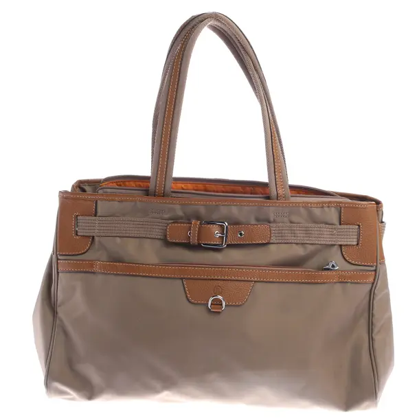 Schultertasche in Braun, Polyamid, Bogner