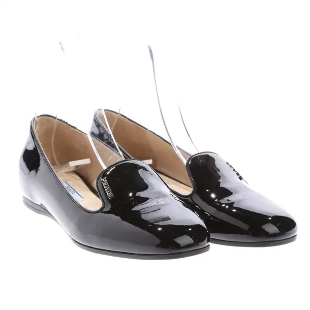 Ballerinas in Schwarz, , Prada