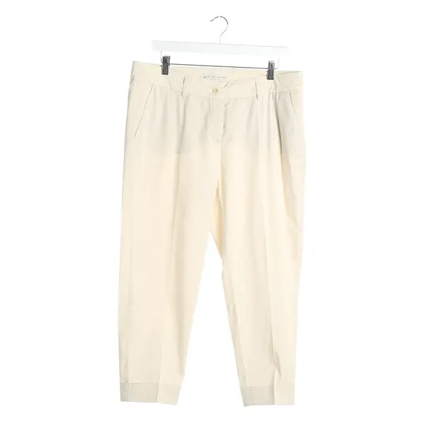 Pants in White, Cotton, Raffaello Rossi