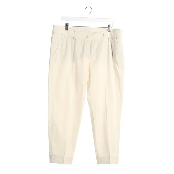 Pants in White, Cotton, Raffaello Rossi