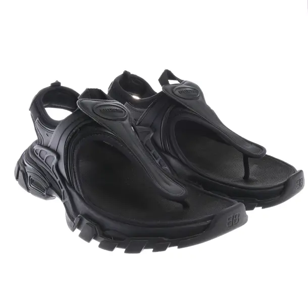 Sandalen in Schwarz, , Balenciaga