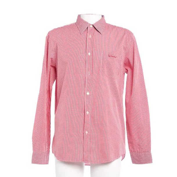 Shirt in Red, Cotton, Luis Trenker