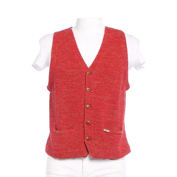 Vest in Blue, Cotton, Luis Trenker