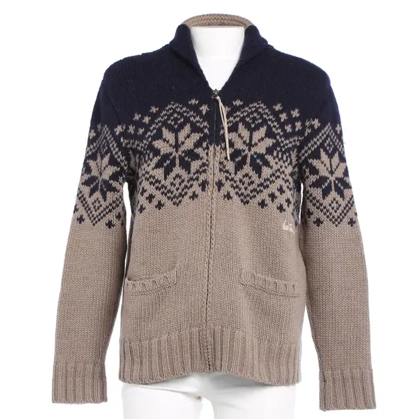 Cardigan in Brown, Wool, Luis Trenker
