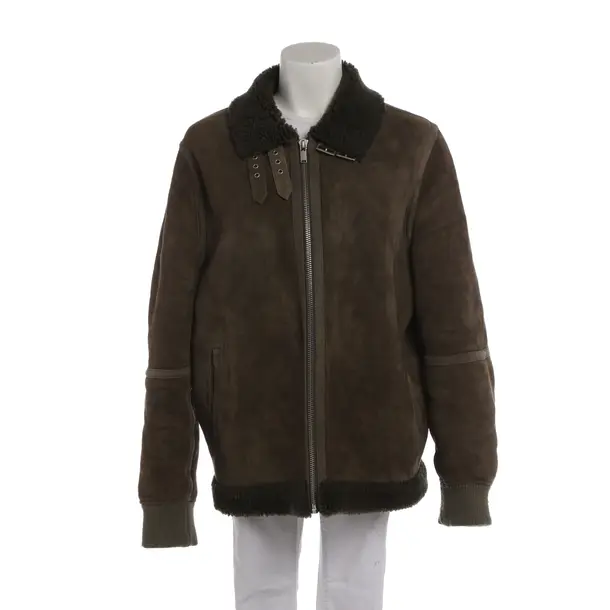 LeatherJacket in Gray, Leather, Drykorn