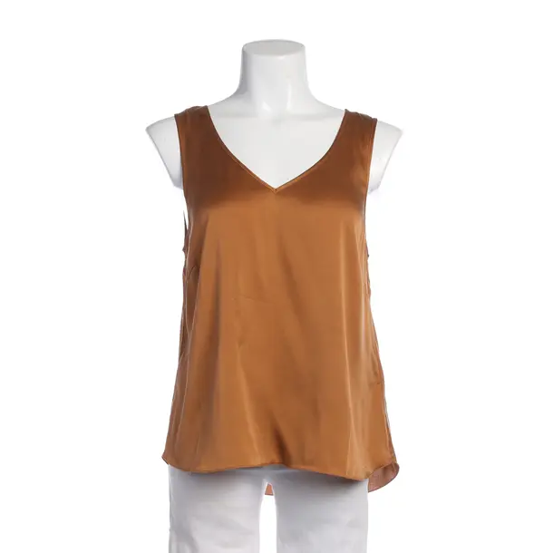 Top in Brown, Silk, Mos Mosh