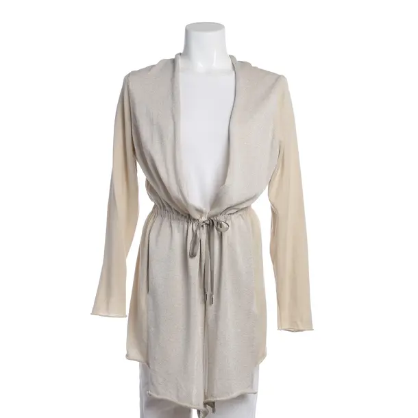 Cardigan in White, Cotton, Fabiana Filippi