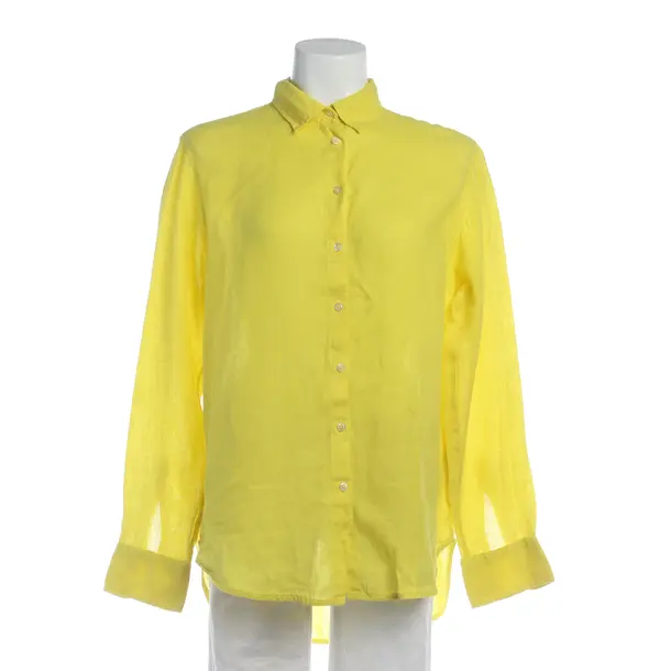 Tunic in Yellow, Linen, 0039 Italy